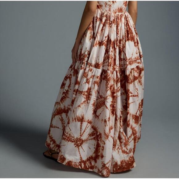 Anthropologie S/W/F V-Neck Maxi Dress Size Medium - Picture 5 of 14